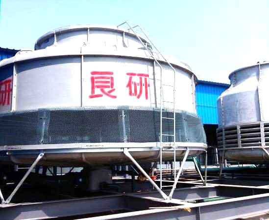 郑州统一700吨圆塔安装现场